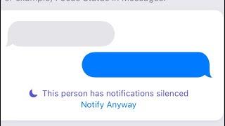 Notifications silence messages on iPhone // Latest Methods/(2023)