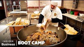 How West Point Makes Over 13,000 Meals A Day For Army Cadets | Boot Camp | Insider Business