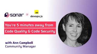 You're 5 minutes away from Code Quality & Code Security