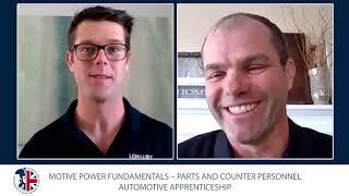 Loyalist College – Motive Power Fundamentals – Parts and Counter Personnel