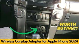 Wireless Carplay Adapter for Apple iPhone 2024 Upgrade 2 in 1 Carplay Wireless Adapter | Worth It?