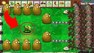 1 Threepeater vs 999 Giga-gargantuar - Plants vs Zombies Epic Fight