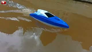 Test Rc Boat Murah Meriah - Asik Juga