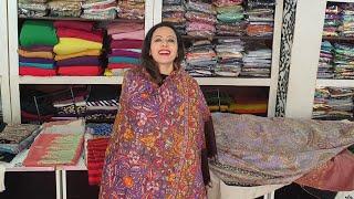 Pure Pashmina Shawl Shopping Haul In Kashmir (English Subtitles)