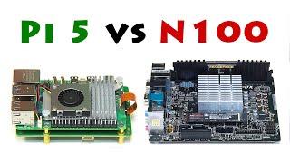 Raspberry Pi 5 vs N100 PC (featuring Ubuntu 23.10)