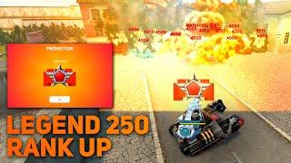 Tanki Online - Legend 250 Rank Up! | Matchmaking Highlights & Montage