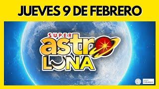  RESULTADO ASTRO LUNA del JUEVES 9 de FEBRERO de 2023 | Ultimo sorteo (Número ganador) 