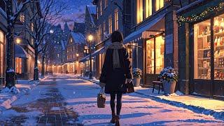 Winter City Stroll: Chill Lofi Beats for Holiday Evenings