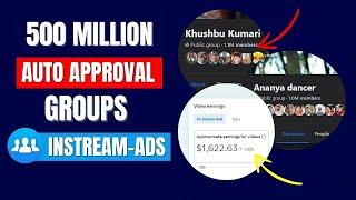 500M+ Auto Approval Groups List Free️| Facebook Group List With Auto Approval Post 2024