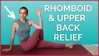 Yoga for Upper Back & Rhomboid PAIN  10 min Fix and Relief