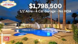 $1.7M | 5 bedroom 1/2 acre luxury home | complete remodel | House For Sale Las Vegas