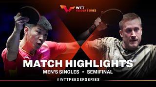 Xue Fei vs Mattias Falck | MS SF | WTT Feeder Halmstad 2024