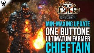 MAKE IT TANKIER! One Button Hellfire CWS Chieftain Min-Maxing Build Guide | PoE 3.25 Settlers