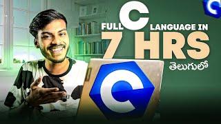 C language Full Tutorial for Beginners in Telugu | C language Full Course in Telugu