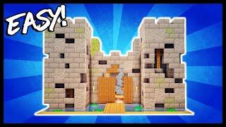 Minecraft: How To Build A Survival Castle Tutorial