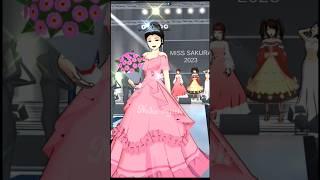 Rina Won Miss Sakura 2023 Pageant  #sakuraschoolsimulator #shorts #pageant #tiktok