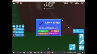 How To Get Twitch Wings! Roblox Mining Simulator