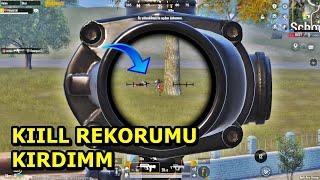 BU MODDAKİ KIILL REKORUMU KIRDIM ! MÜTHİŞ MAÇ BATUR GAME SOLO SQUAD PUBG MOBİLE