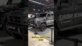 Kubay Design на warsaw motor show 2023 #warsawmotorshow2023 #mercedes #6x6 #conversionkit #amg6x6