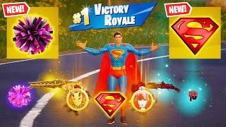 SUPERMAN + STORM BEAST POM POMS vs NEW MEDALLIONS & MYTHICS CHALLENGE (Fortnite Chapter 6 Season 3)