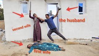 The husband's support of the first wife against the brutality of the second wife of Iblis...