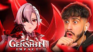 New GENSHIN IMPACT Fan Reacts to EVERY Character Trailers