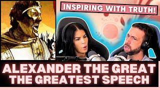 First Time Reaction To The Greatest Speech in History? Alexander the Great Opis Mutiny Epic History