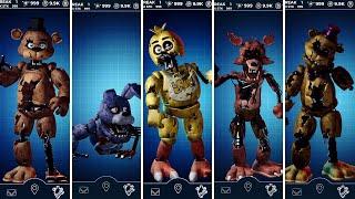 FNAF AR Shattered Animatronics Jumpscare & Workshop Animations