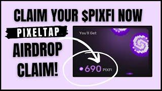 PIXELTAP BY PIXELVERSE AIRDROP CLAIM - FREE 690 $Pixfi ($65) Reward Received!