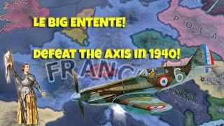 Hoi4: Big Entente achievement as France