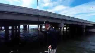 Getting under a low bridge with a Power-Pole Micro Anchor