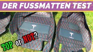 Sind die STYLISCHEN Fussmatten Ihr Geld wert? // Tesla Model 3 | EFIEBER