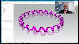 Siemens NX - Ribbon Around Wires Tutorial