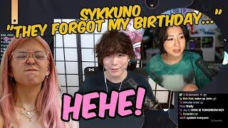 Sykkuno - They Forgot My Birthday w/ Fuslie, Miyoung and HJune | Yamakasi ChiLL Edit