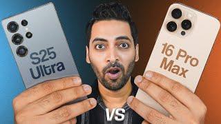 Who Is The BAAP? : Samsung S25 Ultra Vs iPhone 16 Pro Max !