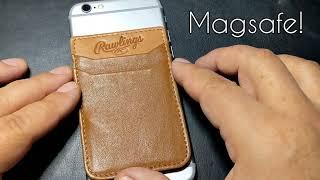 Review de Tarjetero De Piel Rawlings Card Case Leather