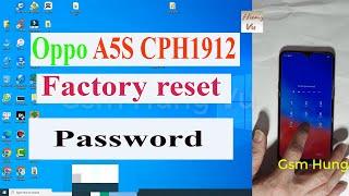 Oppo A5S CPH1912 Factory Reset to Password forgot unlock - Gsm Hung Vu.