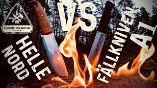 Bushcraft Knife Battle: Helle Nord VS Fällkniven A1 - Which To Choose?