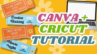 Incorporating Canva Into Design Space | STEP BY STEP CANVA + CRICUT TUTORIAL