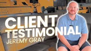 Testimonial by Jeremy Gray / Smart Home Remote Control  / 2023/ HIVE