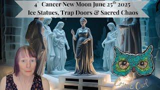 Weirdly Cosmic Astrology 4˚ Cancer New Moon June 25th 2025 | TRAP DOORS, CHAOS & SACRED REBIRTH