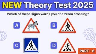 Theory Test 2025 UK New Questions | UK Theory Test 2025 Revision