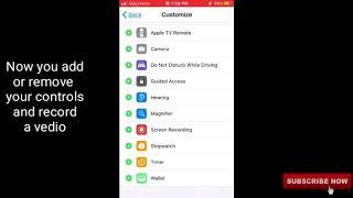 How to add or remove your controls in iphone/ipad | by Shayan Tech