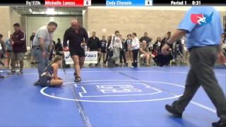 FILA Junior 55 kg / 121.25 lbs. - Michelle Lomas vs. Cady Chessin