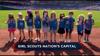 Girl Scouts Day at the Nats!
