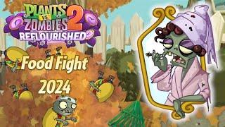 Reflourished lore expansion: Nanny takes the wheel - Food Fight Thymed Event | PvZ 2 Reflourished