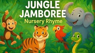 Jungle Jamboree Fun Animal Nursery Rhyme for Kids and Toddlers | Nursery Rhymes 2025 | Youtubekids