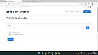 Blood Bank Management System | Python Django || Updated #1