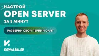 Установка и настройка OPEN SERVER | Установка сайта на WordPress