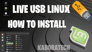 How to Install Linux OS on USB Drive and Run it On Any PC